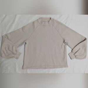 Abercrombie & Fitch Soft A&F Collection Sweatshirt, Color Tan Size S